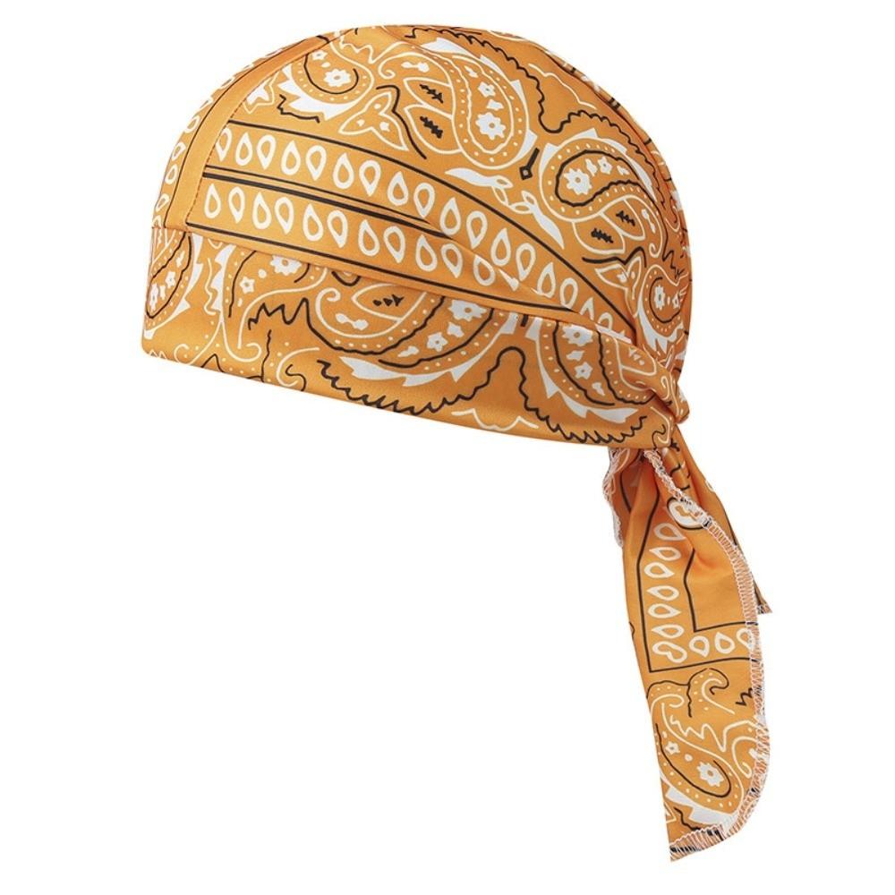 Quick Dry Bandana Headscarf Paisley Print Cycling Head Wrap Fashion Accessory Pirate Hat Unisex