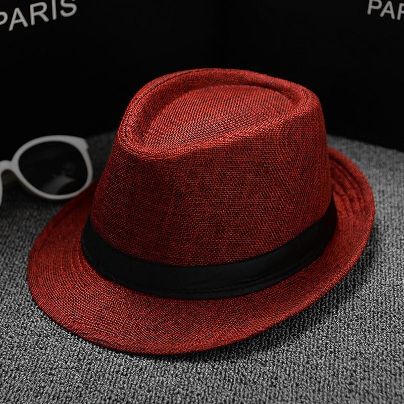 Panama Cotton Linen Sun Hat With Wide Brim For Men Women Casual Summer Accessory