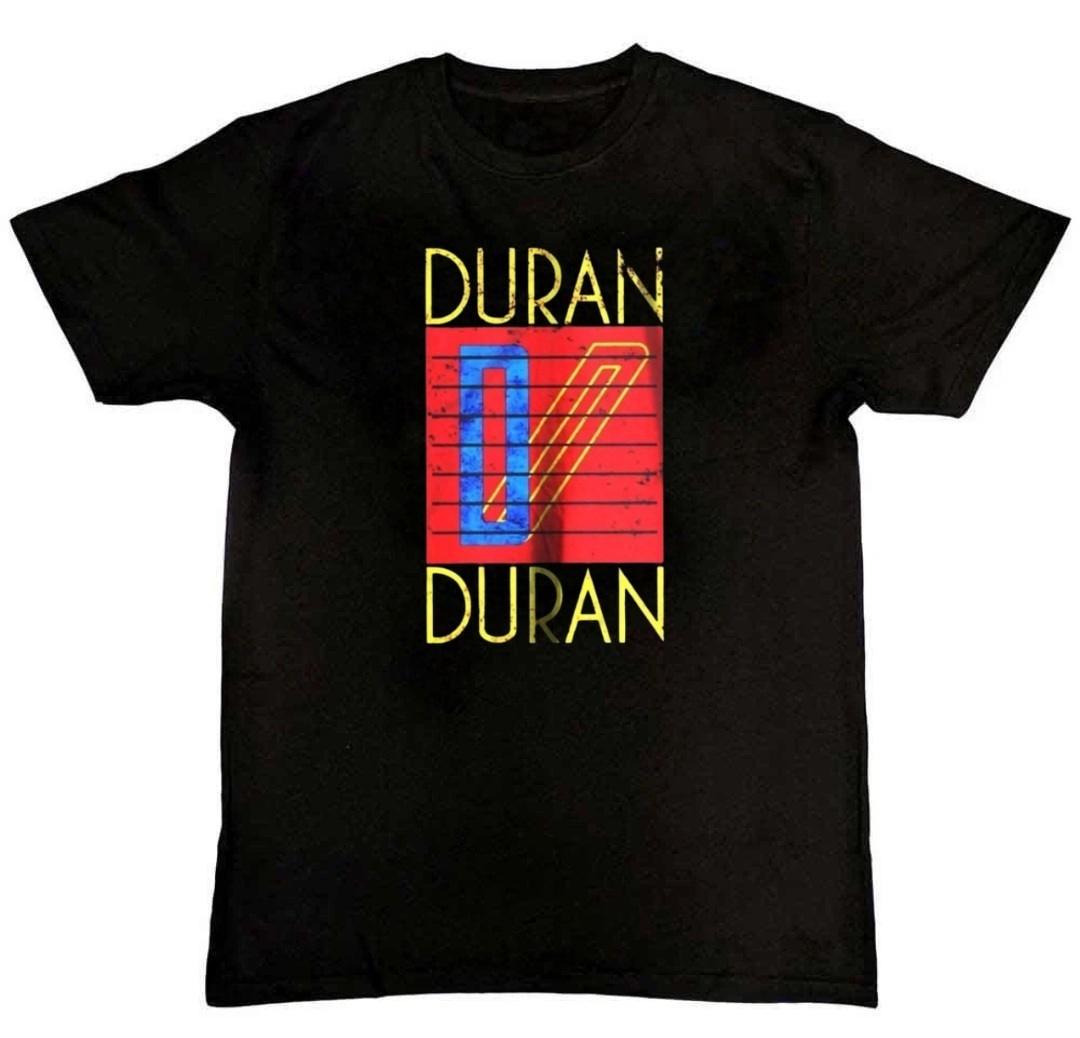 Duran Duran Pop Rock Logo Graphic Print Mens T-Shirt M