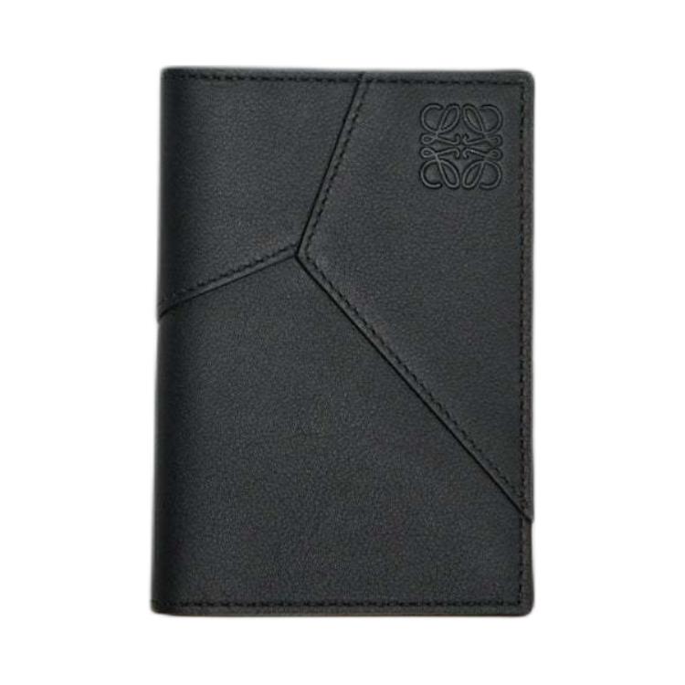 

Loewe Puzzle Edge Embossed Lettering Geometric Pattern Calfskin Card Holder Men Card Holder Black C510144X10-1100 Box(Basic Set+Box)