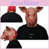 Chilling Latex Pig Head Mask For Halloween And Masquerade Animal Cosplay Hood
