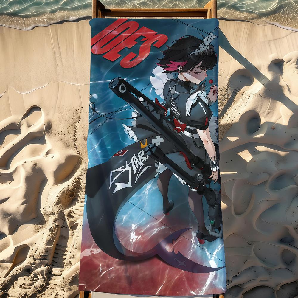 ZZZ Ellen Joe Game Towel Sports Quick Dry Travel Camping Gear Sandproof Soft Light Large Beach Towel