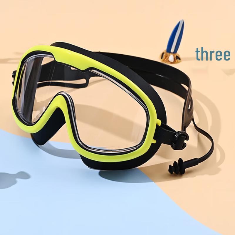 Yu Zhan HD Big Frame Swimming Goggles with Earplugs