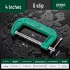 Heavy-Duty Woodworking G-Clamp