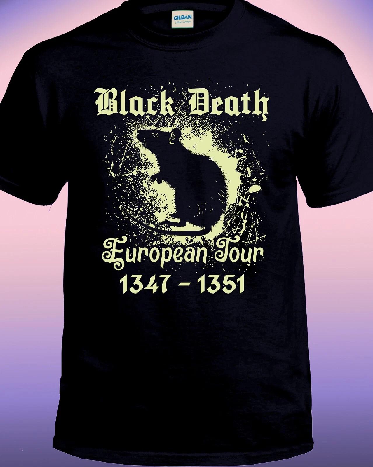 Black Death European Tour T-shirt XL