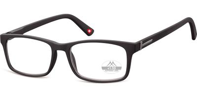Novo MONTANA HMR73 Óculos de leitura Preto Quadrado Óculos Bolsa macia 54mm