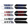 BRZ1 For VOLKSWAGEN VW GTI for Volkswagen VW GTI MK5 Passat Polo Golf 3 Jetta Tiguan Beetle Touran Metal Car Side Emblem Fender Badge