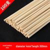 Square Bamboo Strips for DIY 3D Models & Handmade Art
