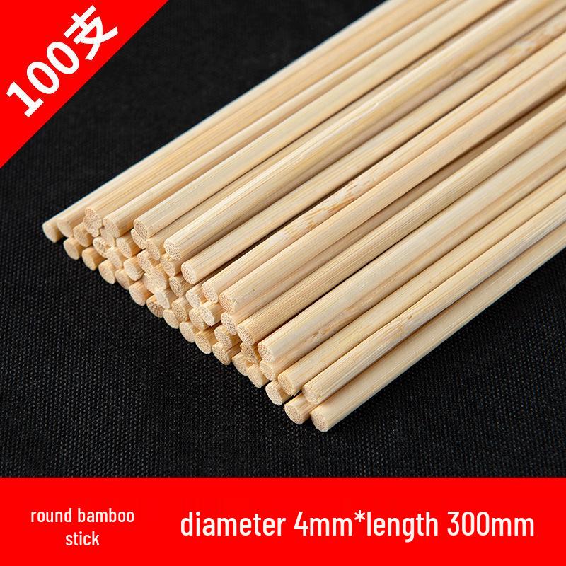 Square Bamboo Strips for DIY 3D Models & Handmade Art