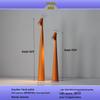 Designer Style Tall Desk Lamp: Modern Minimalist Ambient Light for Bedside or Reading