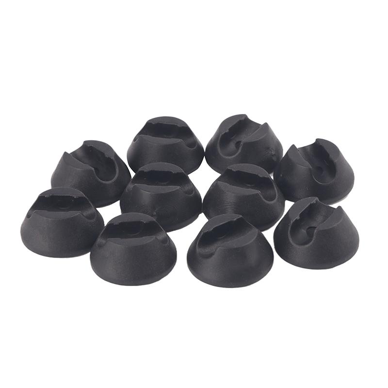 10Pcs Chair Foot Protector Furniture Rubber Feet Skate Hairpin Protector Feet For Table For Chairs Barrettes Legs Mattress