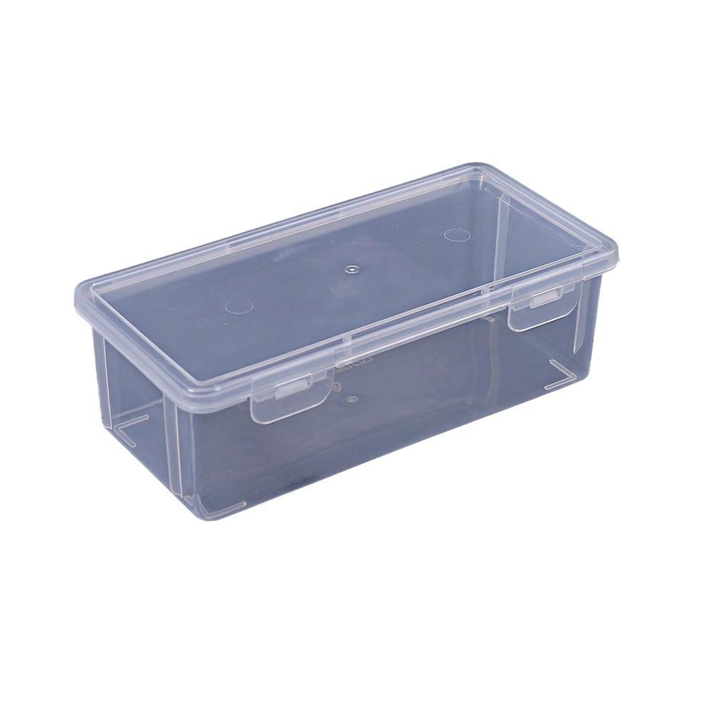Multifunctional Transparent Nail Art Storage Box with Large Capacity