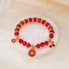 Sunflower  Bead Bracelet For Women Bohemian Starfish Flower Charm Alloy Bracelet Friendship Jewelry Gifts