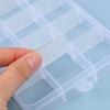 Plastic Box Container Screw Holder Case Practical Compartment Jewelry Organizer