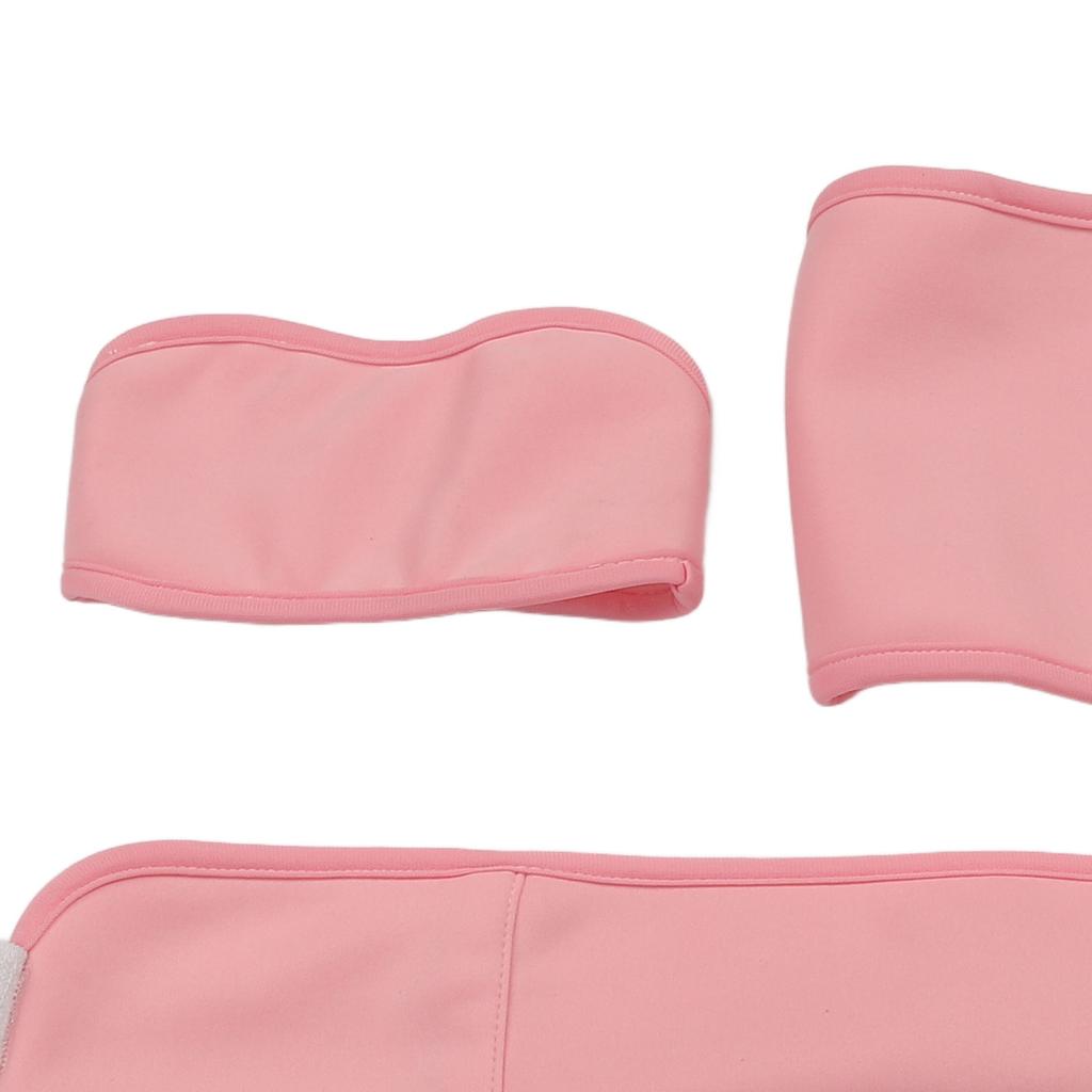 3pcs Waist Neck Hand Leg Castor Oil Pack Wrap Hook And Loop Relaxation Reusable Soft Castor Oil Nursing Pad for Sleeping