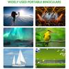 80x80 Dalekohled Noční vidění při slabém osvětlení BAK4 Prism Vodotěsný dalekohled s kompasem a přenášením