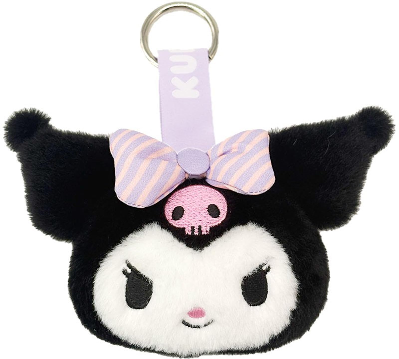 Nakajima Corporation Face Tag Mascot Kuromi 215130-25