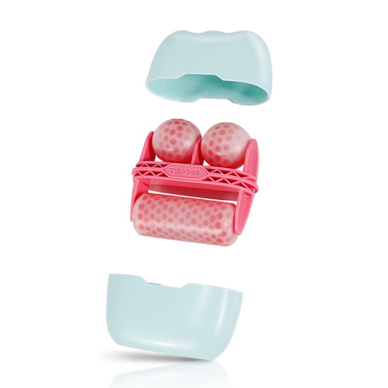 Dual-Mode Double-Head Ice Wheel Portable Massager