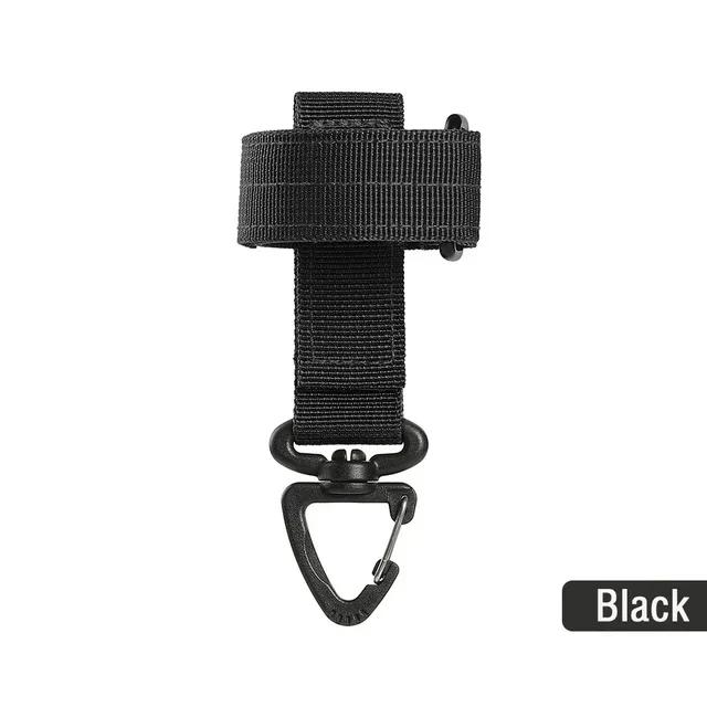 Mountaineering Buckle Outdoor Keychain Tactical Gear Clip Keeper Pouch Belt Gloves Rope Holder Military Hook Camping