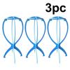 1-11pc Folding Wig Stand Adjustable Plastic Hat Display Stand Portable Fashion Model Wig Cap Holder FHome Salon Travel Use