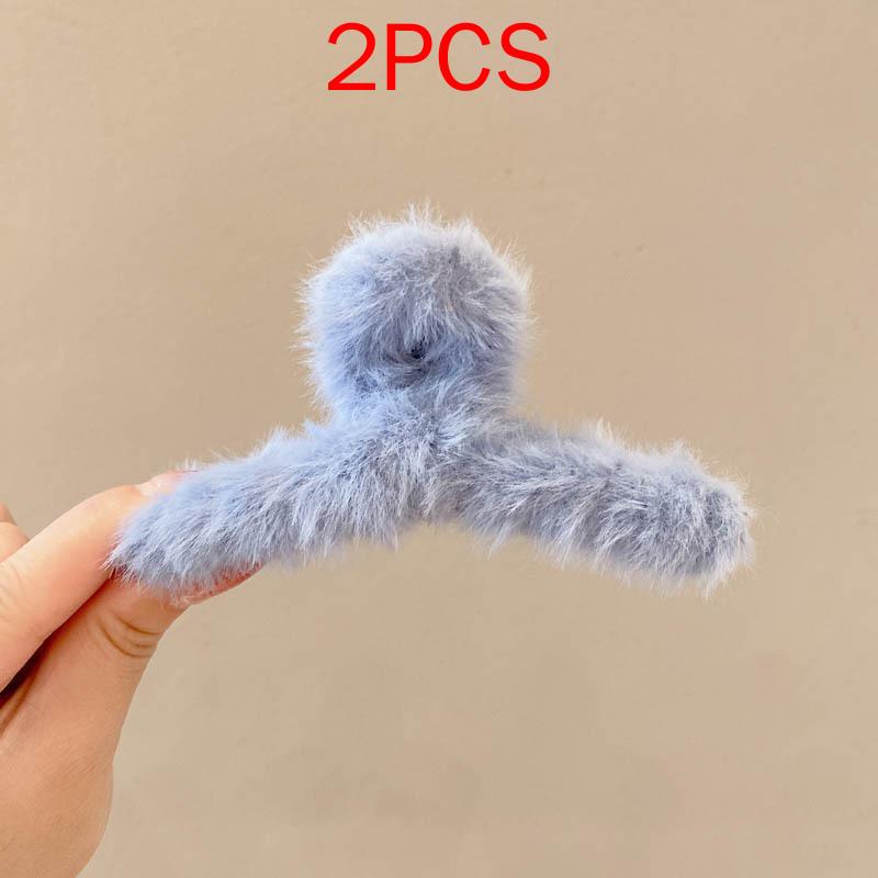 2 ΤΕΜ Premium Σετ Κεφαλών Νέο Γυναικείο Κλιπ Κλιπ Νύχι Μόδας Καφέ Μαύρο Ακρυλικό Μεγάλες Φουρκέτες Claw For Lady Clip Barrette Αξεσουάρ μαλλιών