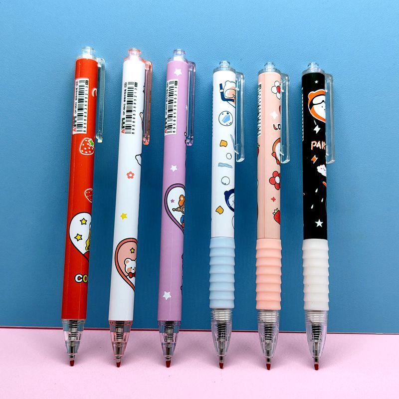 Offerta speciale: Penna Gel Retrattile Disegno Nero, Punta a Pallina 0.5mm, Click per Studenti per Uso Ufficio
