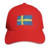 Swedish flag  Svenska Flaggan Baseball Cap Luxury Cap cute Custom Cap Anime Hat For Girls Unisexs