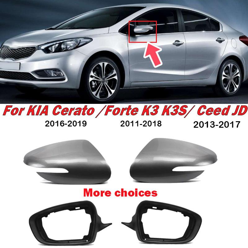 Auto Parts Rear View Left Right Mirror Back Shell For KIA Cerato Forte K3 K3S 2011-2019 Car Replacement Side Mirror Frame Holder