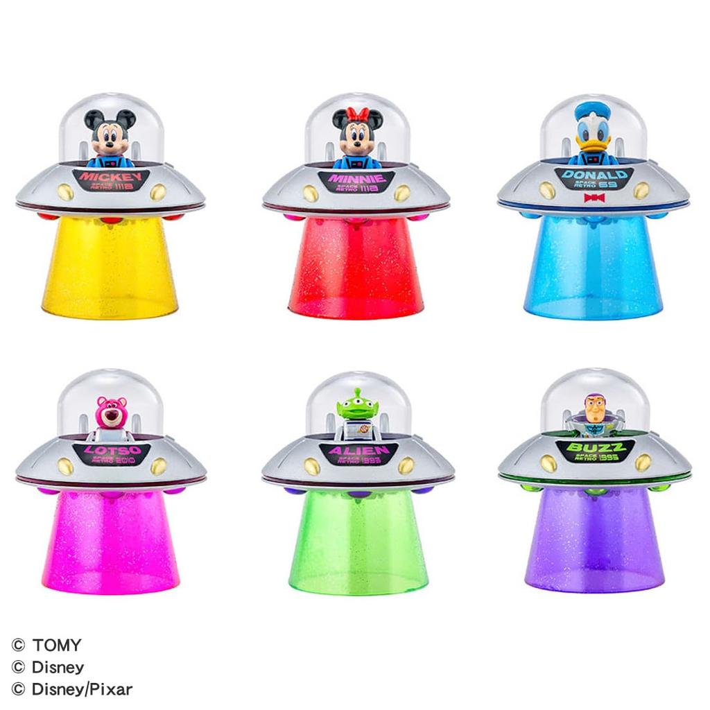 TAKARA TOMY Tomica TOMICA TUNES DISNEY CHARACTERS SPACE RETRO Miniature Car Toy for Ages 3 and Up Vol.2