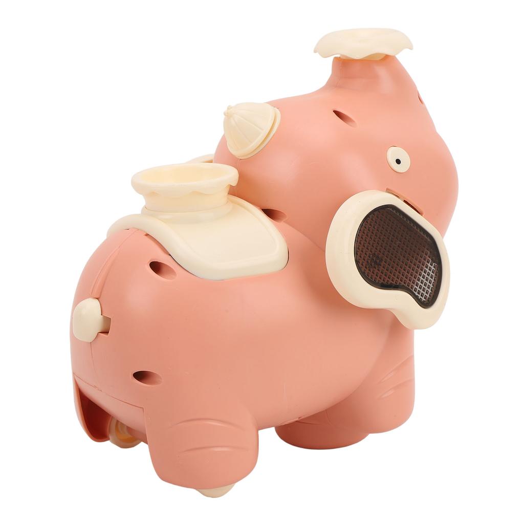 Elephant Blowing Spray Fog Toy with Music Light Tummy Time Interactive Battery Powered Baby Elephant Toy