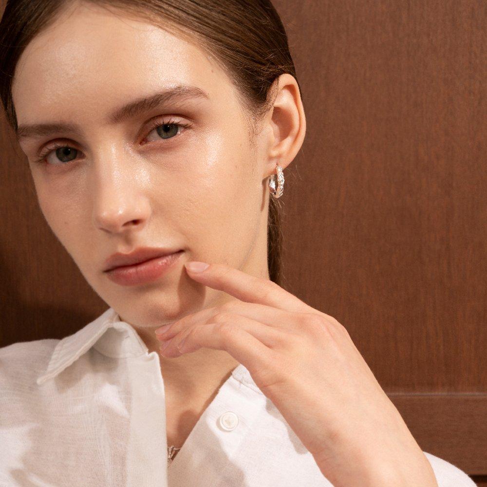 J-Nui Crater Earrings M