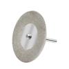 40/50/60mm Dremel Rotary Tool With 1 Arbor Shaft Diamond Grinding Wheel Metal Cutting Disc Slice Dremel Accessories