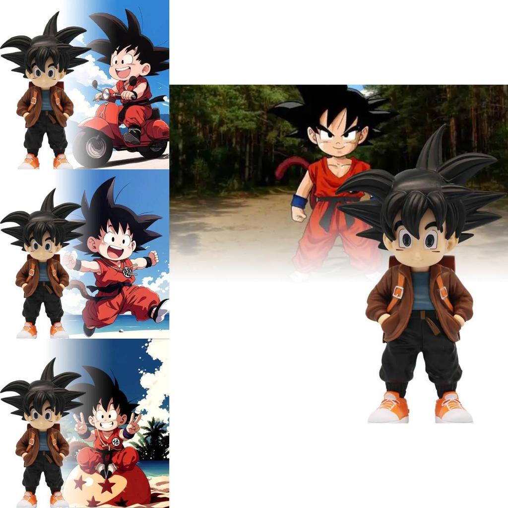 High Quality Pvc Dragon Ball Z Goku Figurine 15.5cm Cute Anime Display Model