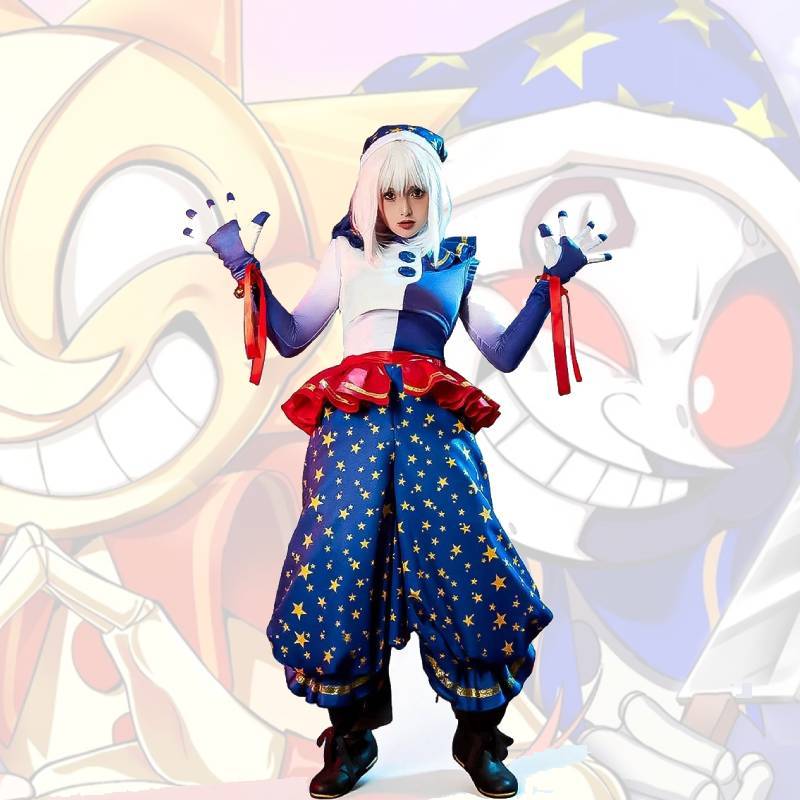 Five Nights At Freddys Security Breach Moondrop Cosplay Jacket And Pants With Game Theme For Party Cosplay