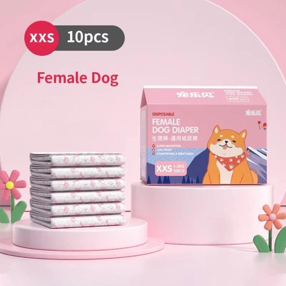 

New Soft Disposable Dog Diapers Super Absorbent Female Male Dogs Doggie Diaper Puppy Shorts Leak Proof Nappies Pants