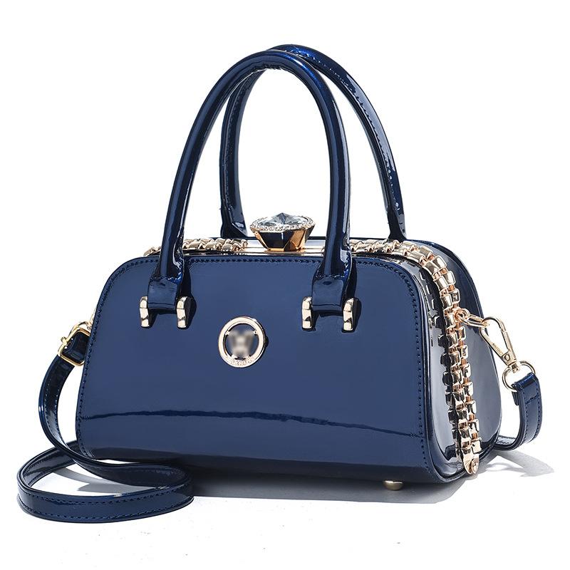 

Женская сумка, квадратная мини-сумка, новая маленькая сумка, портативная сумка через плечо по диагонали синий