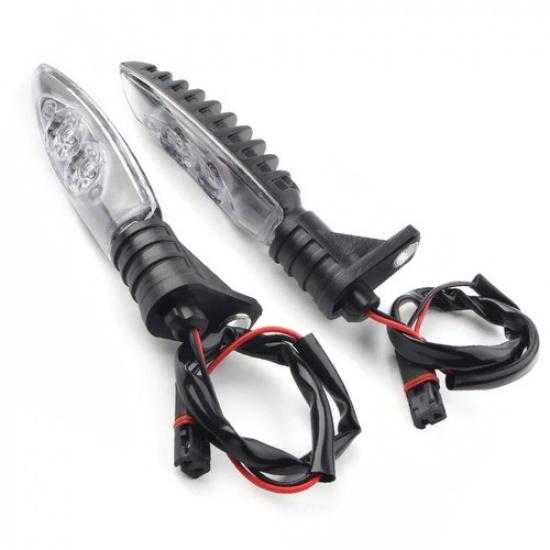 Motorcycle Turn Signals Amber Lights Blinker Indicator For BMW S1000R 2014-2016