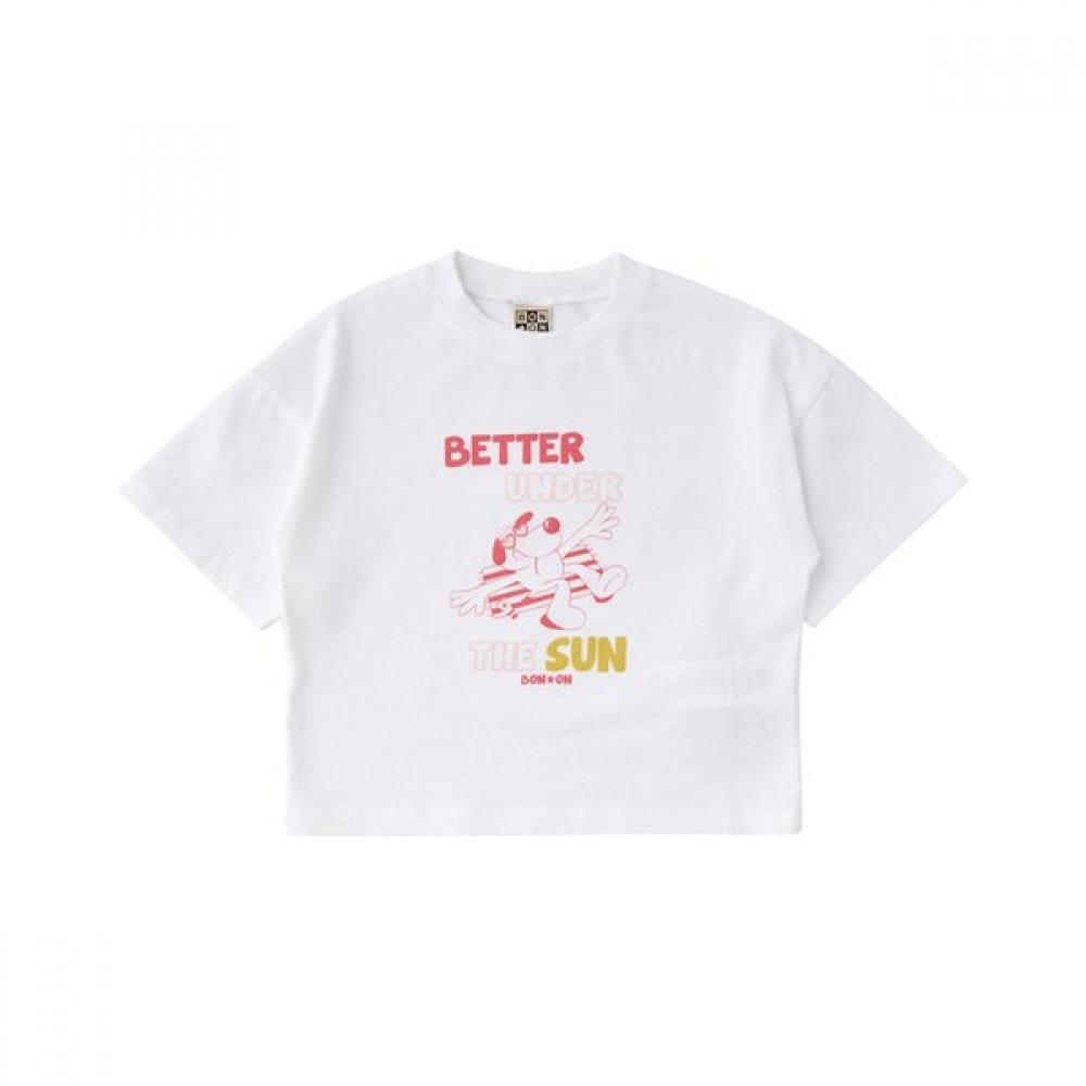 

BonTon Barrel Sun T shirT 7617T 332 05 WH/110