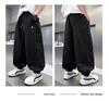 Boys' cool quick drying pants summer 2026 new children's summer pants breathable mid size children's leg tied pants
