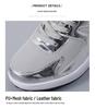 Women's Mesh Breathable Thick-Soled Dad Shoes, Height-Increasing Rocking Sneakers, Casual Sports Style, Available in Sizes 41-42.
