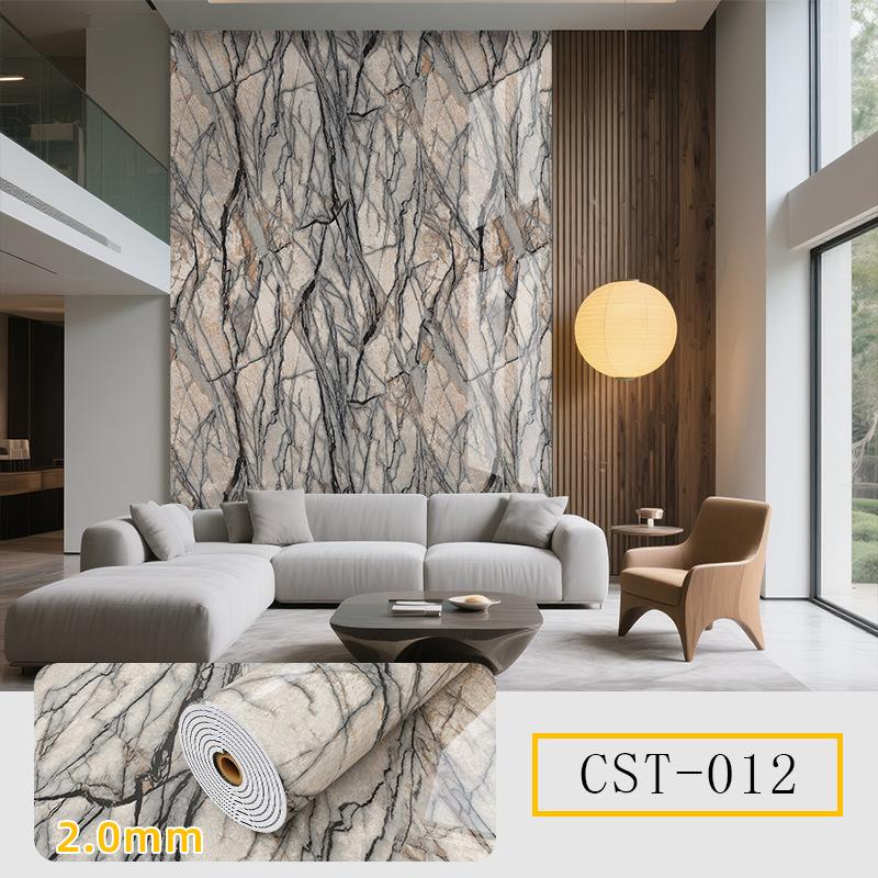 Roll-up Fliesenaufkleber Tapete Selbstklebend Wasserdichte Tapete Verdickter Marmor Verdickte Rolle Dekorative Wandaufkleber