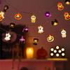 1PC 10/20 LED Halloween Battery Box String LightsWithout Battery Cute Shape Lights  Home Indoor Garden Holiday Party Decor