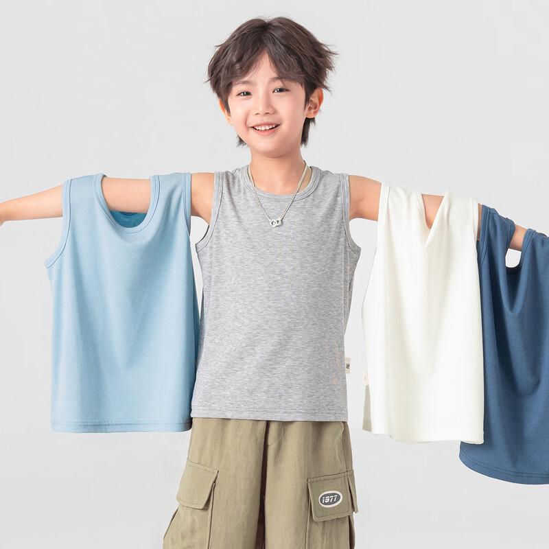 Boys' Solid Color Summer Sport Vest