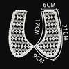 sales of 1-10 pieces Black and white embroidery hollowed out Shredded milk decoration DIY sewing lace accessories