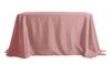 Matte Velvet Tablecloth, Powder Pink, For A Table 230X230Cm