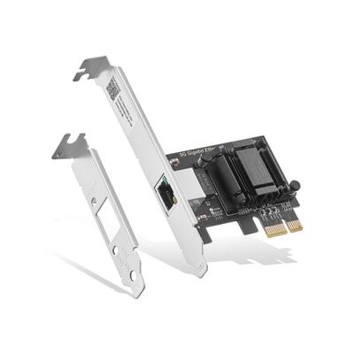 Binardat 5G PCIe-Netzwerkadapter RTL8126 Ethernet-Karte RJ45 LAN-Controller mit Low Profile für Windows Linux-Unterstützung PXE 5G/2,5G/1G/100Mbps 11/10