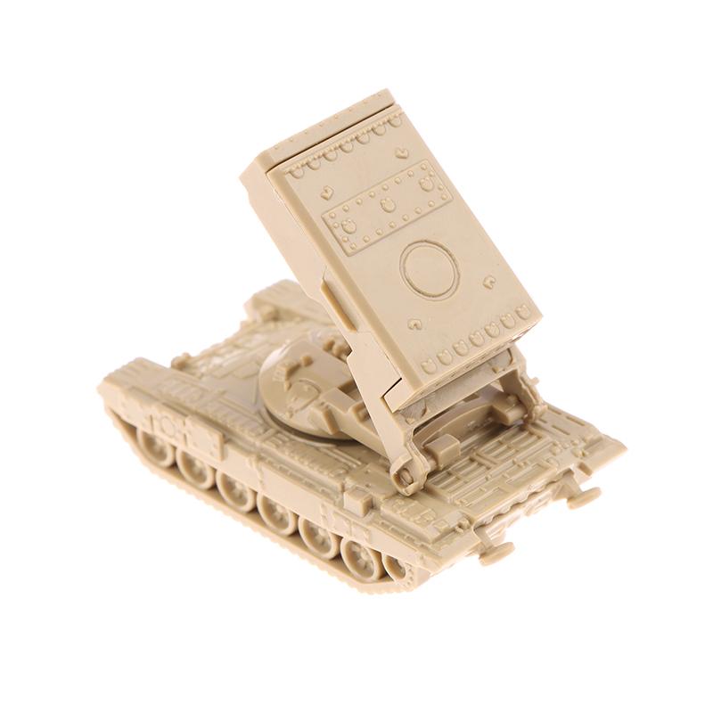 For Boys 1/4Pcs Tos Rocket Artillery Military Fighting  1/144 Plastic 4D Assembled T-90Ms Main Battle Tank Model