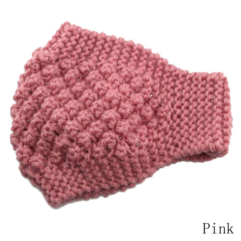 Gift Turban Hair Accessories Knitted Wool Girl Headband Headwear Elastic Crochet Hairband