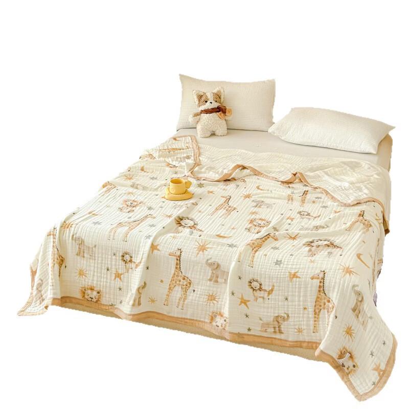 Brangdy Six-Layer Gauze Baby Blanket