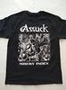 Assück Band Black T-Shirt Cotton Unisex S-234XL Short Sleeve PS35